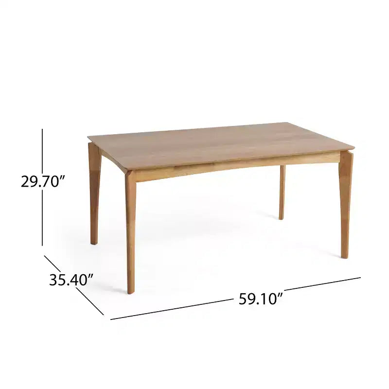 Table de salle à manger capitonnée en bois et métal avec 6 chaises - 6 places, rectangulaire